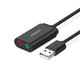 Звуковая карта USB Ugreen внешняя Black (30724) - изображение 1