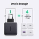Зарядное устройство GaN X 100W Ugreen CD226 Fast Charger 4 USB PD QC3.0 QC4.0 FCP 3C1A Black (40747) - изображение 9