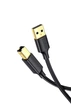 Кабель USB Type-B USB 2.0 Ugreen 20846 для принтера, сканера, МФУ Black - зображення 1