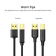 Кабель USB Type-B USB 2.0 Ugreen 20846 для принтера, сканера, МФУ Black - зображення 2