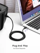 Кабель USB Type-B USB 2.0 Ugreen 20846 для принтера, сканера, МФУ Black - зображення 3