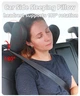 Автомобильная подушка для шеи, регулируемый автоматический подголовник сиденья Чёрный - изображение 9