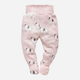 Дитячі штани Pinocchio Wild Animals Sleep Pants 62 см Рожеві (5901033251306) - зображення 1