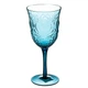 Набор бокалов (3 шт) для вина из голубого стекла (001HH/blue) - изображение 1