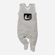 Дитячий ромпер Pinokio Happy Day Sleepsuit Stripped 62 см Білий/Чорний (5901033218941) - зображення 1