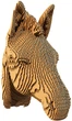 3D пазл-конструктор настенный Cartonic 3D Puzzle Zebra Картонный (CWZEB) - изображение 1