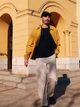 Ветровка мужская Uniqlo 861967624 XS Желтая (1159787586) - изображение 7