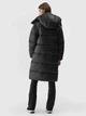 Пуховик зимний длинный женский 4F Down Jacket F238 4FAW23TDJAF238-20S S Черный (5904698478859) - изображение 2