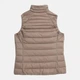 Теплий жилет 4F Vest F072 4FAW23TVESF072-82S L Коричневий (5904698480647) - изображение 5