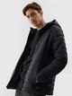 Куртка демисезонная с капюшоном мужская 4F Down Jacket M240 4FAW23TDJAM240-20S M Черная (5904698502905) - изображение 1