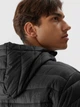 Куртка демисезонная с капюшоном мужская 4F Down Jacket M240 4FAW23TDJAM240-20S M Черная (5904698502905) - изображение 7