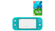 Набор Консоль Nintendo Switch Lite 32GB (045496452711) Turquoise Б/У + Игра The Legend of Zelda Breath of The Wild Русская Озвучка Б/У - изображение 2