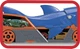 Автовоз транспортер Хот Вілс Акула Hot Wheels Toy Car Shark Chomp Transporter (GVG36) - зображення 4