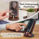 Настільна підставка для мобільного телефону Teslyar дерев'яний тримач для смартфона Коричнева (PWS001) - зображення 2