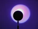 Лампа кольцевая светодиодная RGB диаметром 23 см с эффектом солнца и заката для селфи фото видео макияжа и стримов с пультом дистанционного управления USB-питанием разноцветными режимами мягким светом настольная черная для блогинга и создания контента - изображение 7