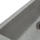 Кухонная мойка каменная Вега плюс серый Solid. Дополнение к мойке Вега. Гранитная из искусственного камня раковина - изображение 4