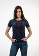Футболка жіноча BOSS RELAXED-FIT T-SHIRT IN COTTON JERSEY WITH LOGO B-1076NV S - зображення 3