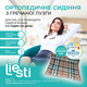 Ортопедичне сидіння Liesti з гречаної лушпиння 40х40 капучино - зображення 2