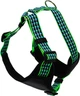 Нагрудник Lucky Pet Микс 32-48 см/40-50 см Черно-салатовый (4820268555861) - изображение 1