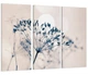 Модульная картина из 3 частей в гостиную спальню Цветок Art-180_XXL 100х150 см - изображение 1