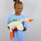 Мягкая игрушка Гусь Копиця (00276-97) Белый - изображение 4