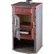 Печь чугунная Tim Sistem MAGIC STOVE на дровах красная - изображение 3