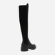 Muszkieterki damskie na obcasie Steve Madden Applause Boot SM11002825-011 39 24.6 cm Czarne (8720857248128) - obraz 3