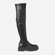 Muszkieterki damskie na obcasie Steve Madden Esmee Boot SM11001585-001 37 23 cm Czarne (8720236276445) - obraz 1