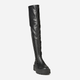 Muszkieterki damskie na obcasie Steve Madden Esmee Boot SM11001585-001 37 23 cm Czarne (8720236276445) - obraz 2