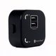 Трековая розетка Electro House на два порта USB 2.4А черная IP40 Unique Elegance Pandora Black - изображение 2