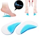 Вкладка в обувь под свод стопы стельки силиконовые Spa heels прозрачно-голубой 9,8*5,5*0,7 арт 36092 - изображение 3