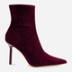 Botki damskie zamszowe Steve Madden Iyanna Bootie SM11002278-CRA 40 25.4 cm Bordowe (8720857129571) - obraz 1