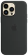Чохол силіконовий протиударний Silicone Case MagSafe для Apple Iphone 14 Pro Max (6.7") Black - зображення 1