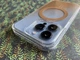 Чохол прозорий протиударний Gear4 Crystal Palace MagSafe для Apple Iphone 13 Pro Max (6.7") Gold - зображення 9