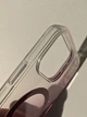 Чохол прозорий протиударний Gear4 Crystal Palace MagSafe Apple Iphone 13 Pro Max (6.7") Pink - зображення 10