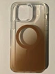 Чохол прозорий протиударний Gear4 Crystal Palace MagSafe для Apple Iphone 13 Pro Max (6.7") Gold - зображення 13