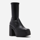 Botki damskie na słupku Steve Madden Low Phoenix Bootie SM11002629-001 38 23.8 cm Czarne (8720857131123) - obraz 2