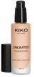 Podkład Kiko Milano Unlimited Foundation SPF 15 Cool Rose 20 trwały 30 ml (8025272627481) - obraz 1