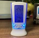 Електронний настільний годинник Square Clock 510 з будильником і термометром білий - зображення 1