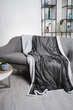 Одеяло Soho демисезонное полуторное 150x200 см полиэстер Plush hugs Graphite (1221К) - изображение 5