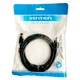Патч Корд Мережевий Кабель LAN Vention Cat8 Ethernet SFTP Patch Cable RJ45 to RJ45 до 40 Гбіт/сек| 2.0м | Чорний - зображення 10
