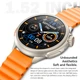 Смарт-часы Hoco Y18 Smart watch | BT Call, Track, HeartRate| Orange - изображение 3