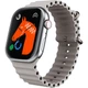 Смарт-годинник Smart Watch XO W8 Pro Блютуз v5.0, ємністю 230mAh / 49mm з функцією дзвінка Silver - зображення 3