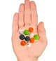 Конфеты на Хелоуин Halloween Dubble Bubble Ghoulish Gum Balls 61г - изображение 3