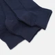 Набор женских носков коротких хлопковых Levi's Mid Cut Batwing Logo Recycled Cotton 3P 701224673-004 коттон 35-38 3 пары Navy (8720245507240) - изображение 3