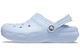 Женские сабо с мехом CROCS Classic Lined Clog 37 Голубой 203591 - изображение 3