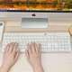 Комплект клавіатура + миша MiiiW wireless keyboard and mouse set White MWWK01 / MWWM01 - зображення 4