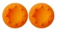Силіконові накладки на стіки Orange для геймпадів Sony DualShock PS4 / DualSense PS5 / Xbox Series|One (2шт.) [397761021] - зображення 1