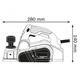 Рубанок Bosch Professional GHO 6500 (0601596000) - изображение 3