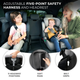 Автокресло KinderKraft Comfort Up i-Size Grey (5902533923137) (KCCOUP02GRY0000) - изображение 11